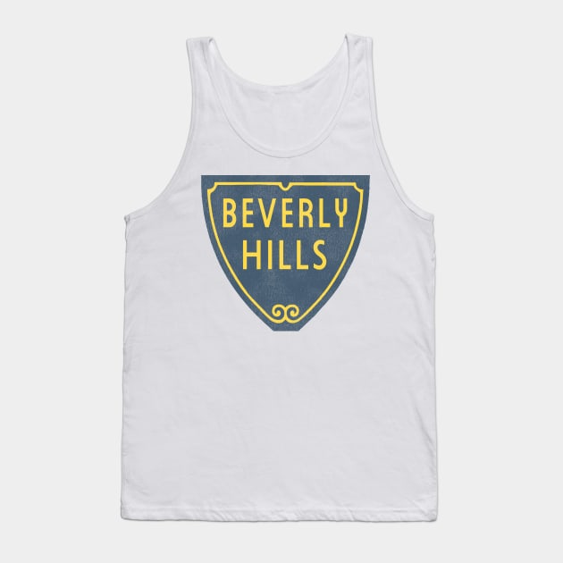 Beverly Hills Tank Top by darklordpug